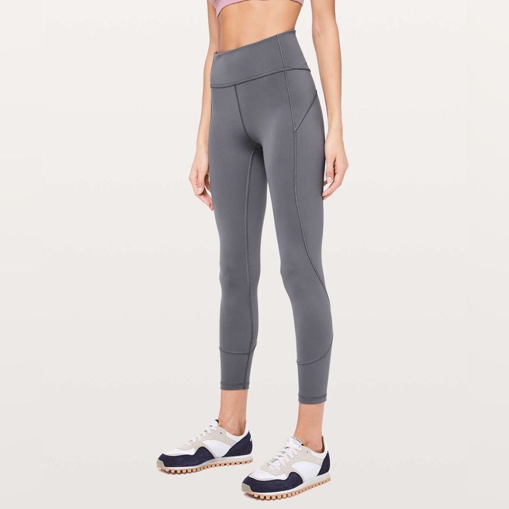 lululemon athletica Charcoal Gray Leggings